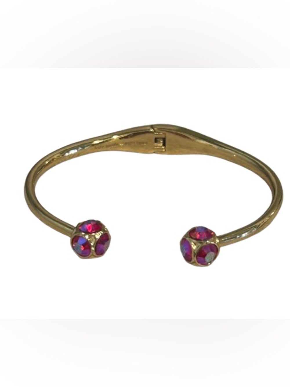 kate spade Lady Marmelade Open Cuff Bracelet with Pink and Purple